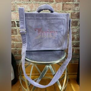 Juicy Couture Purse/ Bag Dusty Violet 12x8 Tote